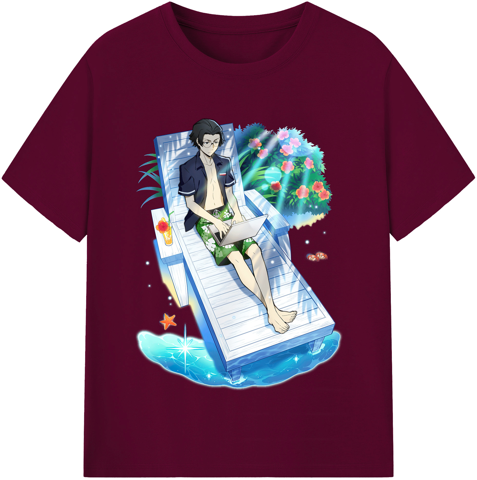 （画像用） 文豪ストレイドッグス Bungo Stray Dogs レディースカジュアルプリントTシャツ（綿100％）